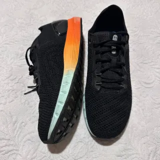 Zapatillas Under Armour Sonic Negras Naranja