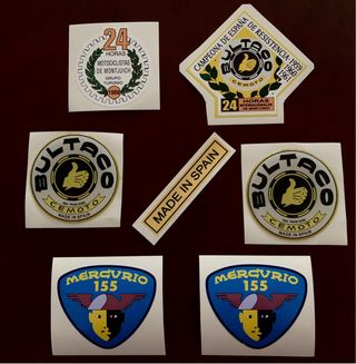 Pegatinas Bultaco Mercurio 155