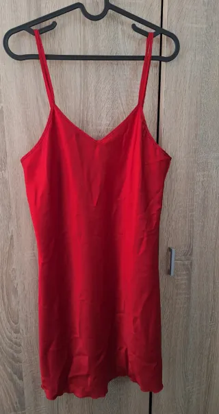 Camisón lencero rojo
