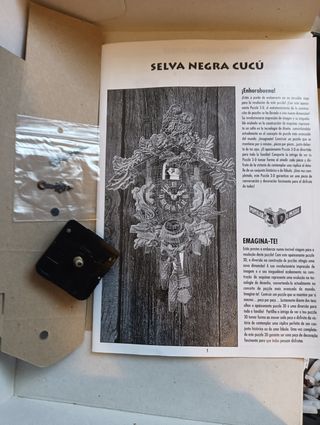 Puzzle 3D de Cuco (modelo Selva Negra). Funciona!