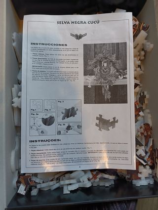 Puzzle 3D de Cuco (modelo Selva Negra). Funciona!