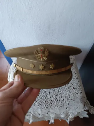 Gorra de plato Capitán Años 70