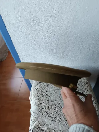 Gorra de plato Capitán Años 70