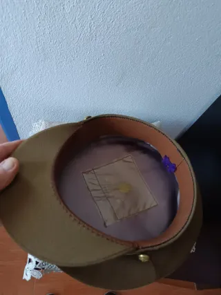 Gorra de plato Capitán Años 70