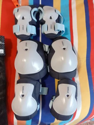 Kit Patines Oxelo Talla 32-35 + Protecciones