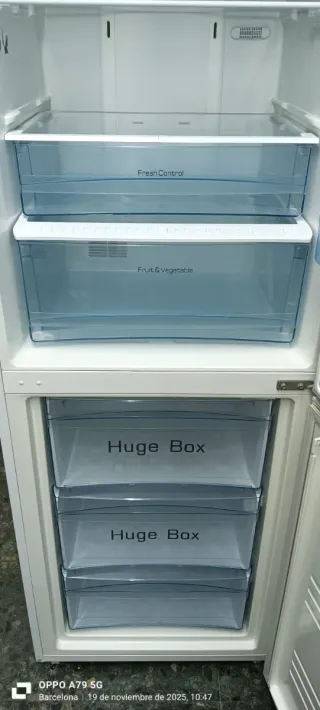 NEVERA COMBI HAIER NO FROST ENERGÍA A+