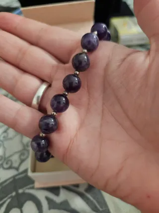 Conjunto plata 925 y amatista