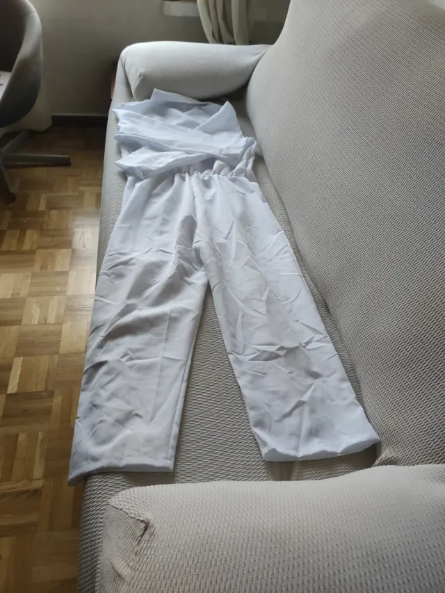 Disfraz de hombre: mono con cremallera