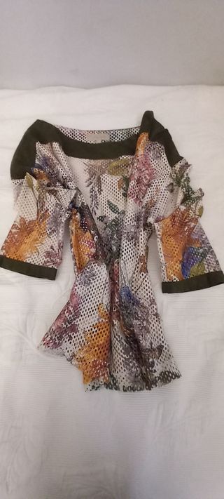 Top blusa de Trucco escote barco