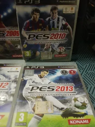 Lotto 6 videogiochi PS3 PES