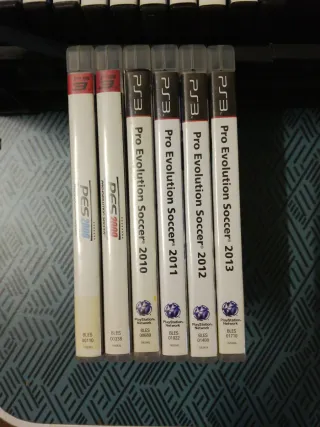 Lotto 6 videogiochi PS3 PES