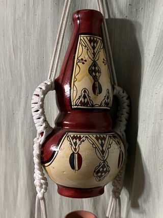 Vaso decorativo in terracotta