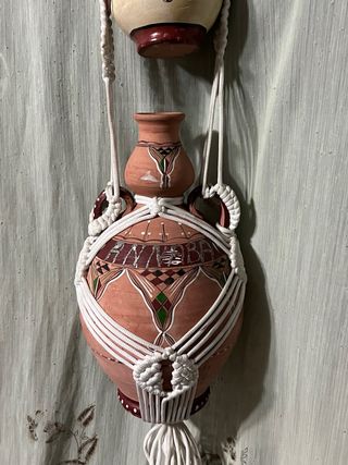 Vaso decorativo in terracotta