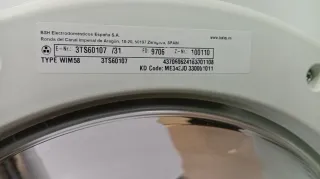 Lavadora Balay Blanca