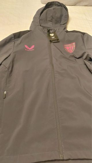 Chubasquero Cortavientos Castore Gris Athetic club