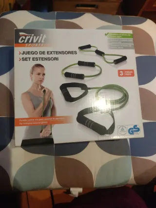 Crivit Juego de extensores deportivos