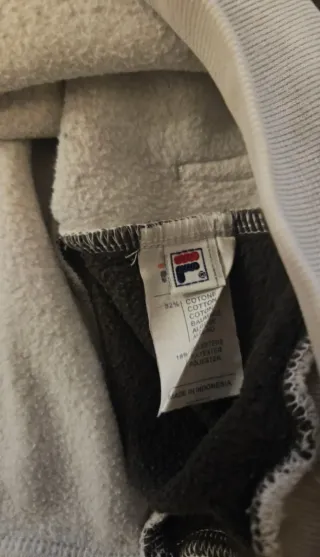 Felpa Fila Ducati Corse ghiaccio e Nera