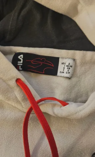 Felpa Fila Ducati Corse ghiaccio e Nera