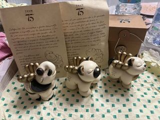 Tris Thun 75° Elefante Teo, Gatto Tessa, Teddy