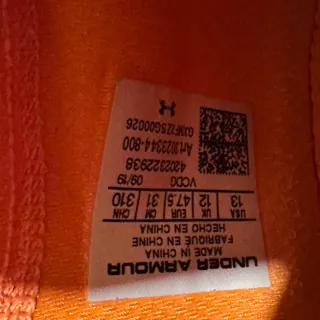 Zapatillas Under Armour Phantom Naranja