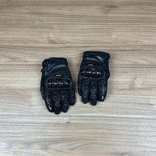 Guantes RP4 OXTECH negros con fibra de carbono
