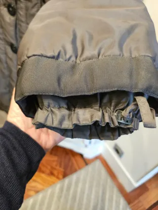 Gabardina muy original, calidad óptima