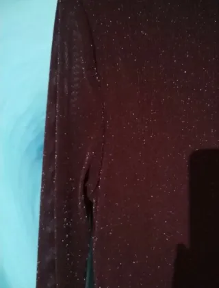 Vestido fiesta granate