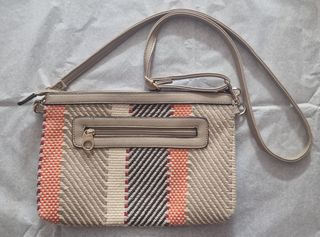 Bolso bandolera tejido mujer