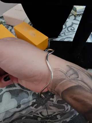 Pulsera rígida plata 925 Las Adas