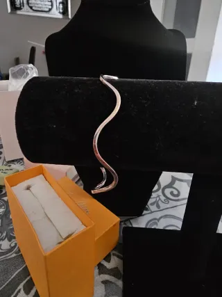 Pulsera rígida plata 925 Las Adas