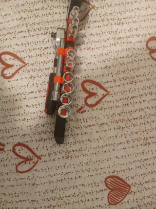 Juego de llaves de vaso y carraca