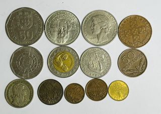 Lote monedas Portugal Escudos Centavos Escudo