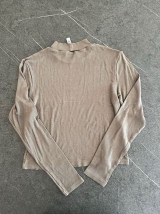 Camiseta de manga larga y cuello alto