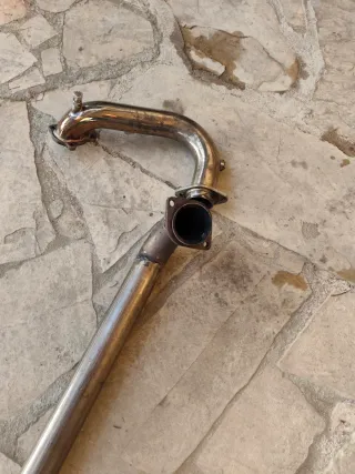 Línea escape Renault GT Turbo Inox 63mm