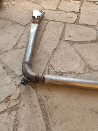 Línea escape Renault GT Turbo Inox 63mm