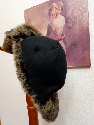 Gorro invierno piel conejo mujer 57