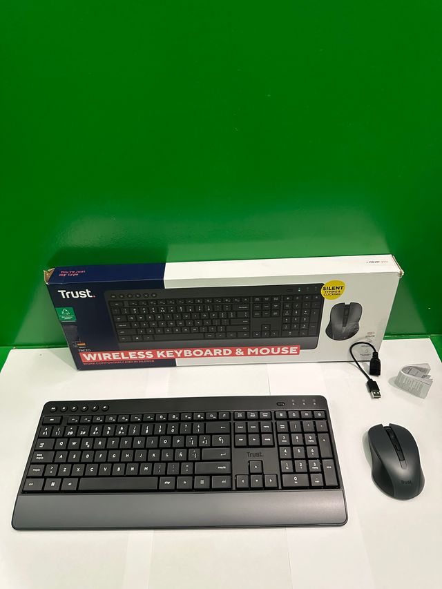 Pack Trust Trezo Teclado + Ratón Silencioso