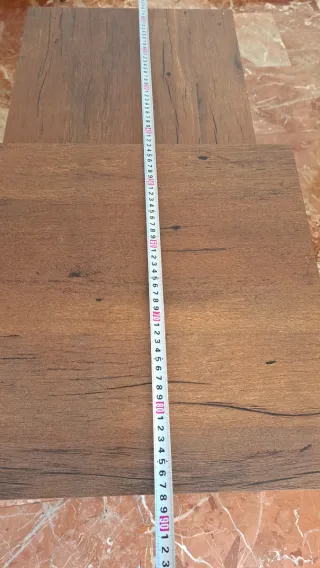 Conjunto mesa comedor + mesitas auxiliares