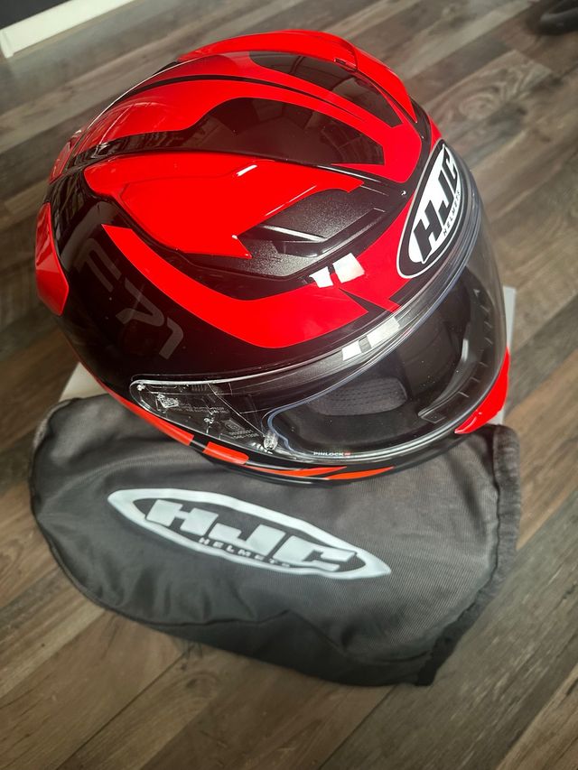 Casco Moto HJC F71 Rojo/Negro
