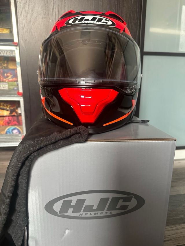 Casco Moto HJC F71 Rojo/Negro