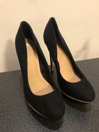 Zapato tacón alto y plataforma del 39