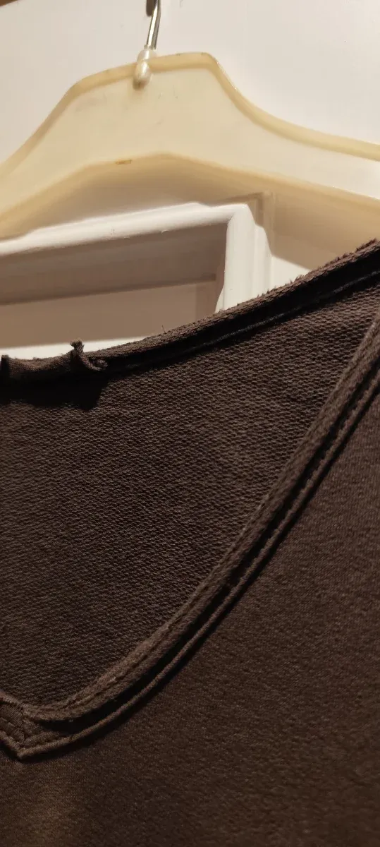 Vestido L con estampado de paz