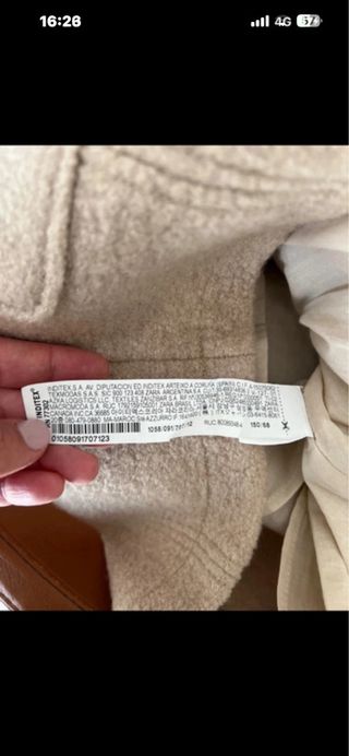 Vestito bambina beige con tasche