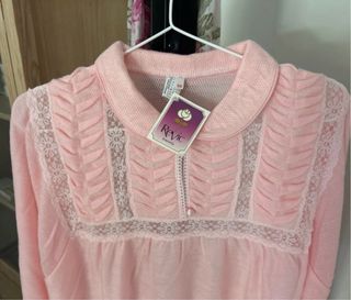 Camisón vintage rosa