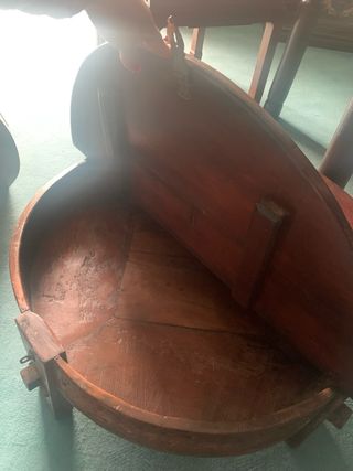 Tavolino etnico rotondo