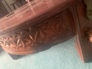 Tavolino etnico rotondo