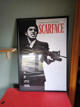 Poster Scarface Say Hello To My Little Friend