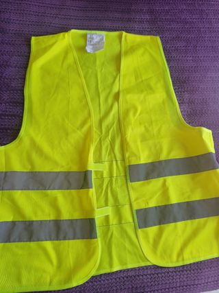 Chaleco trabajo reflectante XL