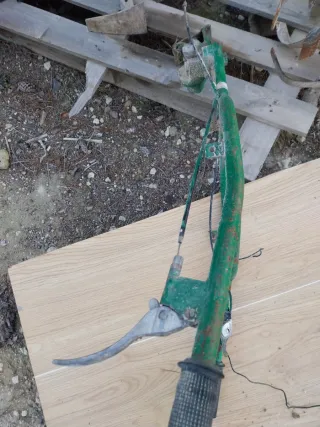 Maneta y cable embrague motoazada Agria