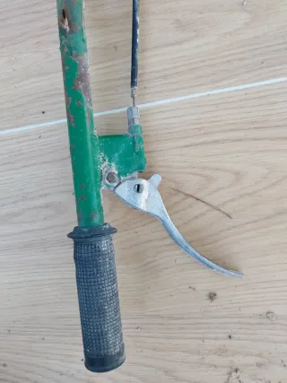 Maneta y cable embrague motoazada Agria